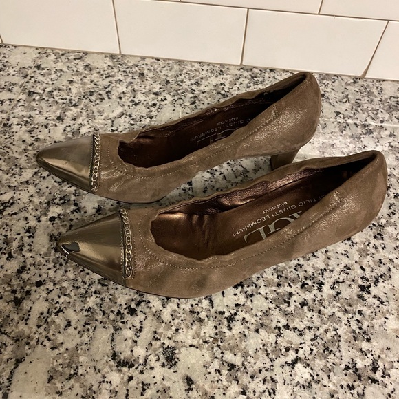 AGL brown heels 7.5 - Picture 2 of 5